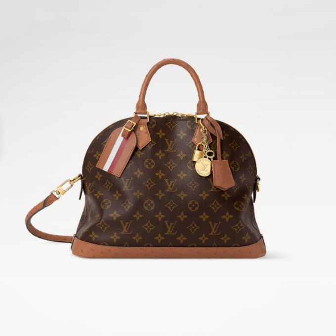 lv louis vuitton alma mm soft celebration #m30049